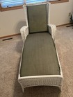 Antique Wicker Chaise Lounge From 1920   s Very Good Condition Over 100 Years Old