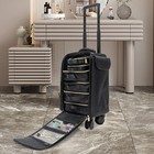 Professional Makeup Case rolling Makeup Train Case cosmetic Storage Organizer