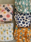 Lot Of 6 Alva Baby Pocket Cloth Diapers Liners inserts Gender Neutral