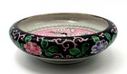 Antique Chinese Famille Noire Brush Washer Bowl Pink Interior Tongzhi Mark 7 