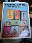 Macrame Hangers For Small Spaces Craft Book 23 Page 1975 Vintage U s a 