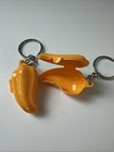 Tupperware Yellow Pepper Keychain Chile Pepper Set Of 2 Yellow New Set