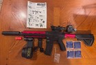 Hk416d Assault Rifle Gel Ball Blaster New In Box   Tons Of Add Ons Drum Magazine