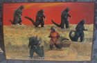 Bandai Godzilla History Figure Set 1954-2000 Kaiju Collection Japan Rare