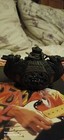 Japanese Asian Oriental  Ornate Vintage Wood Carved Double Dragon Inro Bottle