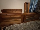 Antique Oak Bookcase     Globe Wernicke     Original Finish     3 Door High Sectional