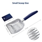 Cat Litter Scoop  Aluminum Alloy Sifter  Kitty Metal Scooper  Deep Shovel