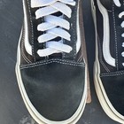 Vans Off The Wall Sneakers Old Skool Low Black white Shoes Men 5 5 women 7 Clean