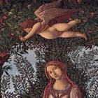 Woven Tapestry Wall Hanging - Medieval Victorian Vintage Art Decor  Large Wal   