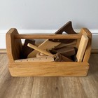 D And Me Wooden Montessori Tool Box Set Handmade Usa Waldorf Toy Complete
