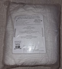 Pottery Barn Baby Matelasse Crib Skirt-white- Nwot-open Box