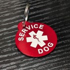 Service Dog Custom Personalized Dog Pet Tags Engraved Id Dog Tag