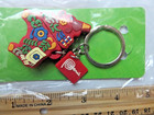 Peru Llama Key Chain Ring Keyring