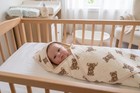 Hooded Baby Towels For Newborn - 2 Pack 100  Cotton Muslin Baby Bath Towel  S   