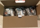 Lithonia Lighting Outdoor Floodlight Fixture  Aluminum Housing  6 Pack  White