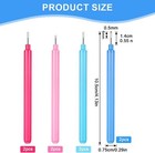 8pcs Quilling Tool 4 Colors Paper Slotted Tools Kit Multifunction Paper Bead Rol