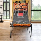 Indoor Basketball Arcade Game Double Electronic Hoops Shot 2 Player   5 Balls
