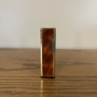 Colibri Vintage Slim Line Gold Tone Lighter Faux Tortoise Shell