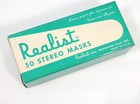 50x Stereo Realist Aluminum Masks 3d Slide Mounts Normal 21-20 Box New