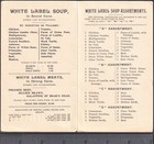 Knight Armour White Label Soup Meat Packing Kansas City Crusader Rare Trade Card