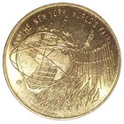 1964-1965 Ny World s Fair Medal -  peace Through Understanding  Token  Unisphere