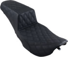 Saddlemen Black Step-up Lattice Seat For 1997-2007 Harley Touring Flhx Flhr