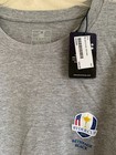 New 2025 Ryder Cup  b6x  At Bethpage Black Men s Golf Long-sleeve Shirt Xl Grey