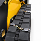 Tracklok Skid Steer Snow Chains For Rubber Tracks - Fits 12-19 In  Compact Skids