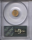 1853 Gold Dollar Pcgs Au55 Old Green Label