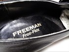 Vintage Freeman Made In Usa Loafers Black Leather Slip On Shoes Men s Us 9 5d