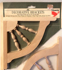 1996 Phoenix Millwork Wood Cs21 Decorative Brackets 2 In Original Pkg --sale