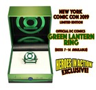 Green Lantern Ring Officially Licensed Stainless Steel Nycc 2019 Exclusive