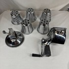 Vintage E-z-cut Food And Vegetable Cutter  With 5 Cones 