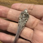 Grande Baroque By Wallace Sterling Silver Individual Demitasse Spoon 4 1 8 