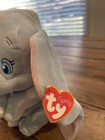 Ty Sparkle Dumbo Beanie Baby Elephant Disney Classic Bean 6  Plush Stuffed Toy