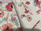  1000 Pratesi Italy Nwt  2pc  Standard Shams 100  Percale Print Multicolo 20   x28
