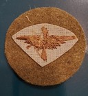 Wwi Us Army Air Service Aviation Private First Class Rate Wool Patch Ww1 Era