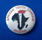 African Youth Command Gana Komsomol Socialism Communism Propagand Pin Badge Ussr