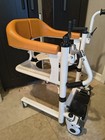 Artudatech Medical Patient Lift Chair  Transfer Bench With Locking Wheels