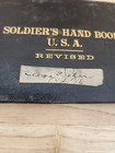 Rare 1898 Soldier   s Hand Book U s a  Spanish American War Army Military