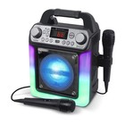 Singing Machine Portable Bluetooth Karaoke System  sml654bk  -  ln    