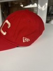 Vtg  Kansas City Monarchs Negro League Baseball Osfm Leather Strap Back Cap Hat