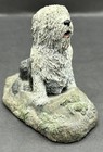 Bronze Cast Kennel Collection Sheep Dog By Marsha A Richardson Vintage Free Ship