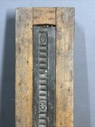 Antique Industrial Mold Old Victorian Furniture Flower Gallery Applied Carving
