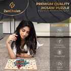 Wooden Jigsaw Puzzle For Adults By Zenchalet - 200 Pieces - Parrot