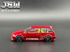 Kaido House X Mini Gt Honda Civic  ef  Kaido Works V2- M Red   156 1 64