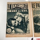 1931 Le Film Complet Lot Of 2 Theater Cinema Horror Film Movie French Magazine