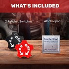 Magnetic Ratchet Switch  2-pack  For Milwaukee M12     Reversible Ratchet Knob 3 8