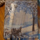 Monarch Horizons Needlepoint Kit T-1302 14x18 New Horse Buggy Snow Scene Box D