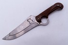 Vintage Jefferson Spivey Sabertooth Knife Smooth Spine Variant Low Sn Ss 058 